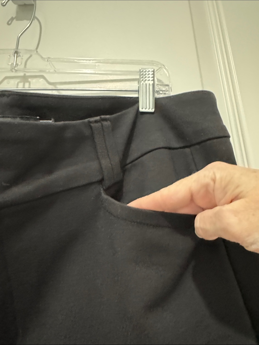 Torrid black Ponte knit bootcut trouser pants 20 short - Picture 2 of 4